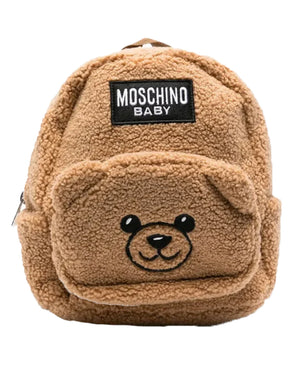 
  
    Moschino
  
 Brown Teddy Backpack