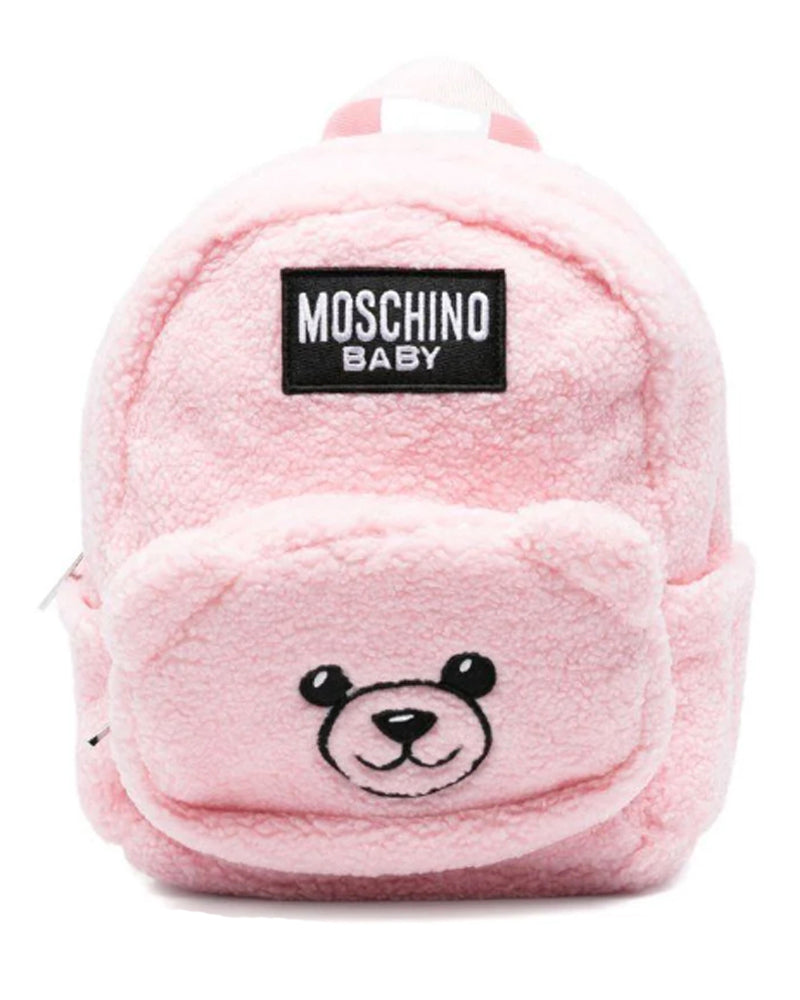 
  
    Moschino
  
 Girls Bear Pink Backpack