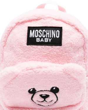 
  
    Moschino
  
 Girls Bear Pink Backpack