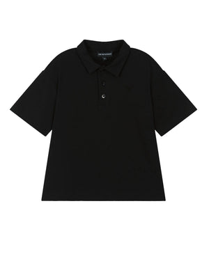 
  
    Emporio
  
    Armani
  
 Boys Navy Knit Polo