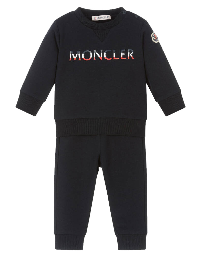 Baby Boys Navy Tracksuit