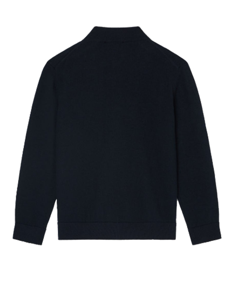 
  
    Emporio
  
    Armani
  
 Boys Navy Zip Up Cardigan