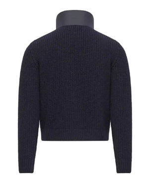 
  
    Moncler
  
    Enfant
  
 Boys Navy Wool & Cashmere Cardigan Jacket