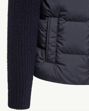 
  
    Moncler
  
    Enfant
  
 Boys Navy Wool & Cashmere Cardigan Jacket