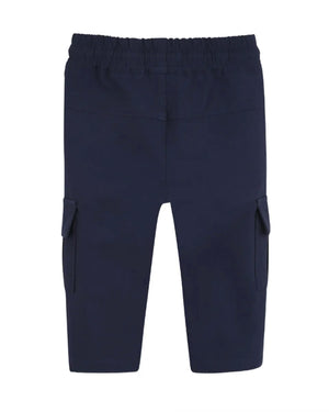 
  
    Boss
  
 Baby Boys Navy Cargo Pants