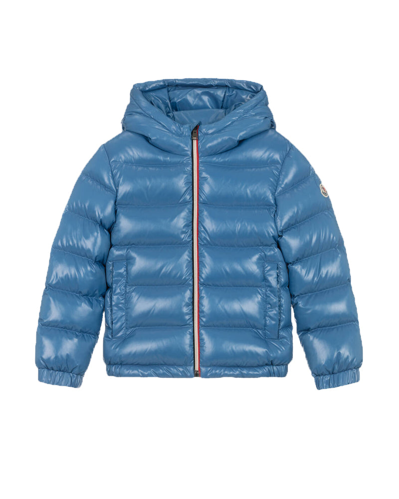 Moncler Kids Enfant Baby Boys Blue New Aubert Jacket