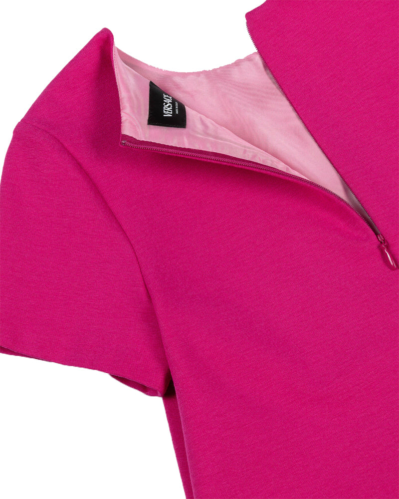 
  
    Versace
  
 Girls Fuchsia Milano Dress