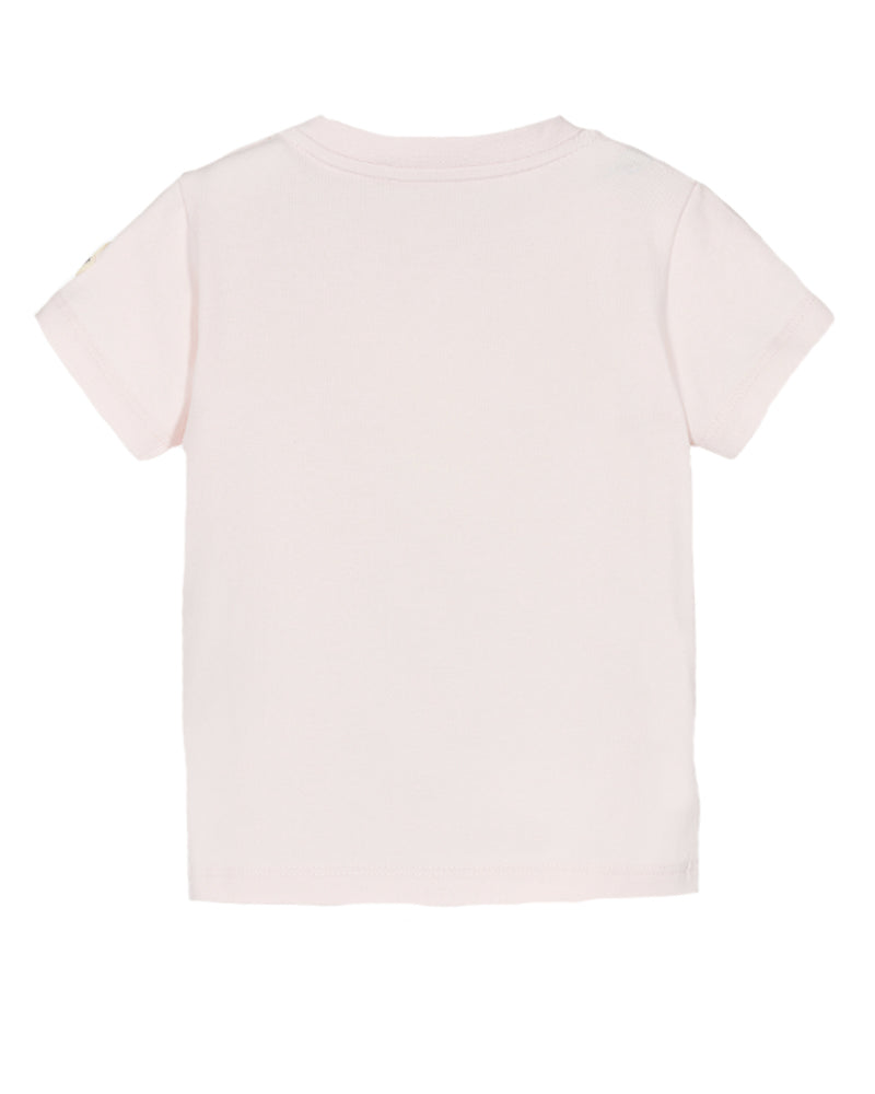 
  
    Moncler
  
    Enfant
  
 Baby Girls Pink Logo T-Shirt