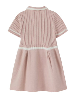
  
    Emporio
  
    Armani
  
 Baby Girls Pink Collared Dress