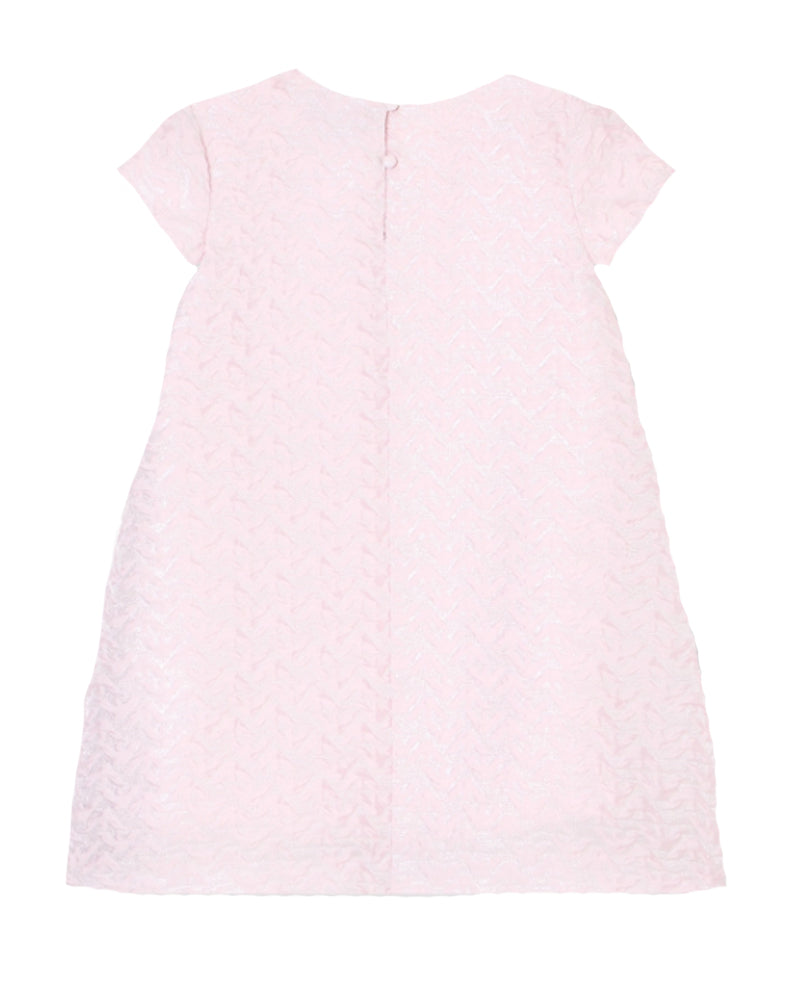 
  
    Emporio
  
    Armani
  
 Girls Pink Cap Sleeve Bow Dress