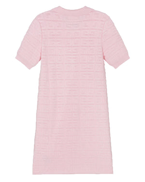 
  
    Givenchy
  
 Girls Pink 4G Knit Dress