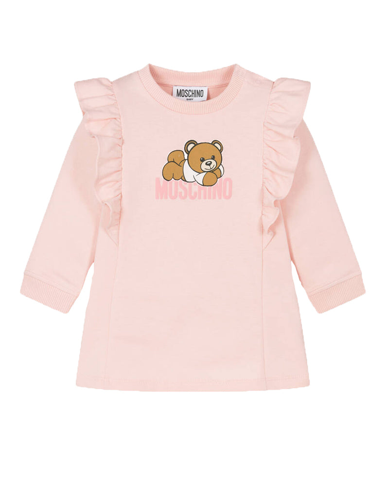 Baby Pink Ruffle Bear Dress