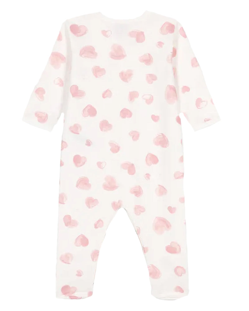
  
    Petit
  
    Bateau
  
 Baby Girls Heart Onesie & Blanket Set
