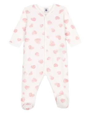 
  
    Petit
  
    Bateau
  
 Baby Girls Heart Onesie & Blanket Set