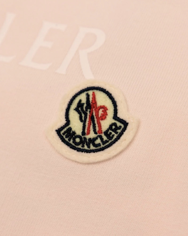 
  
    Moncler
  
    Enfant
  
 Baby Girls Pink Logo Romper