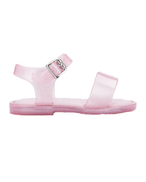 
  
    Mini
  
    Melissa
  
 Girls Pink/Glitter Mar Sandal