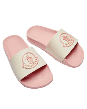 
  
    Moncler
  
    Enfant
  
 Girls Pink Logo Slides