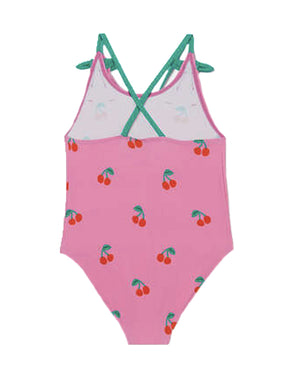 
  
    Stella
  
    Mccartney
  
    Kids
  
 Girls Pink Cherry Print Swimsuit