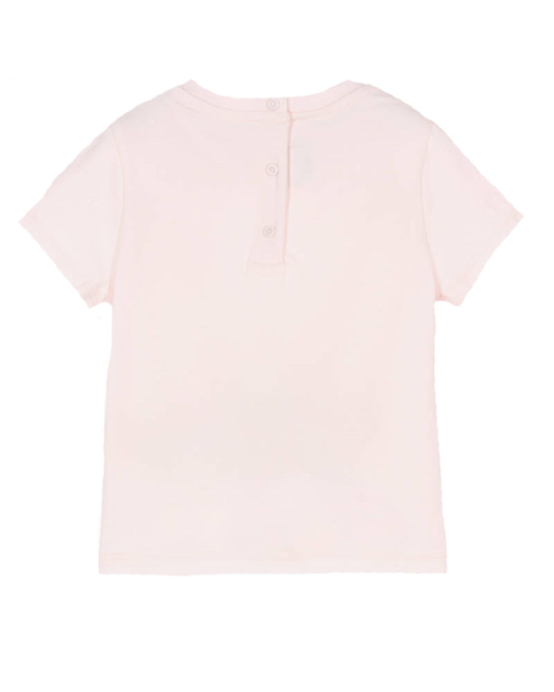 Baby Girls Pink Bear T-Shirt