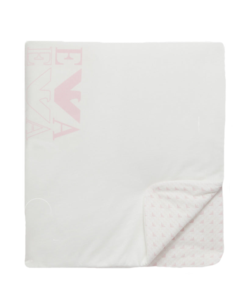 Baby Girls Pink Logo Blanket