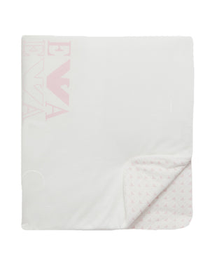 
  
    Emporio
  
    Armani
  
 Baby Girls Pink Logo Blanket