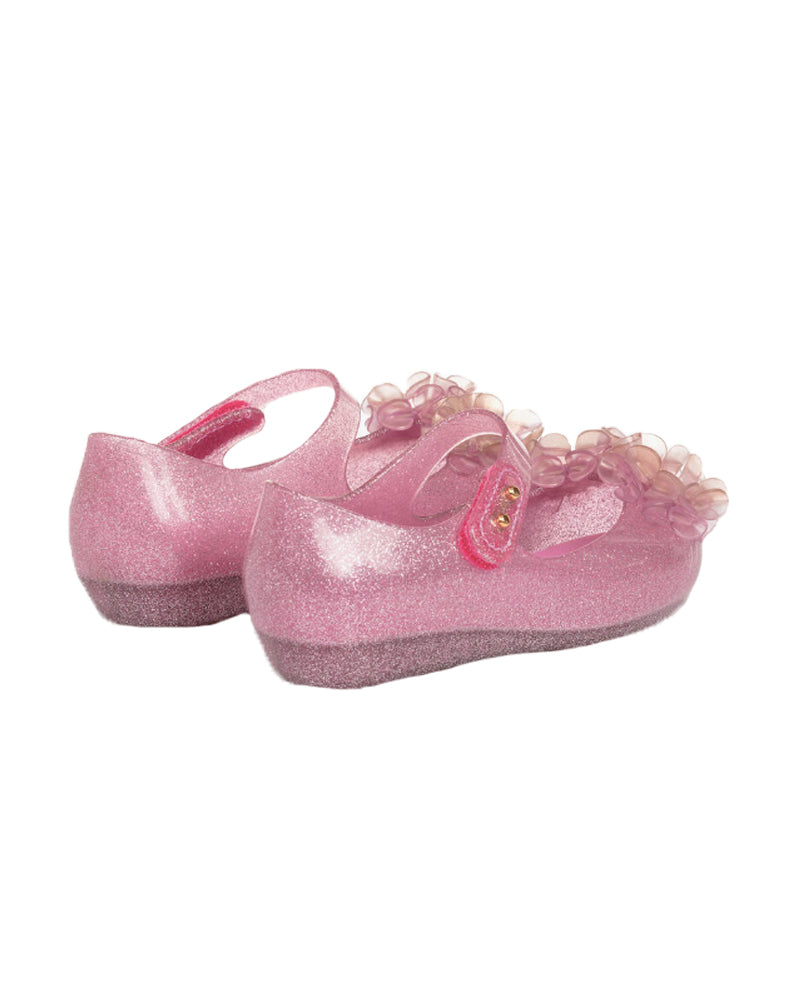 Girls Pink/Glitter Springtime Ballerina