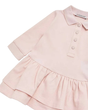 
  
    Moncler
  
    Enfant
  
 Baby Girls Pink Cotton Polo Dress
