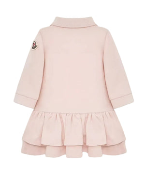
  
    Moncler
  
    Enfant
  
 Baby Girls Pink Cotton Polo Dress