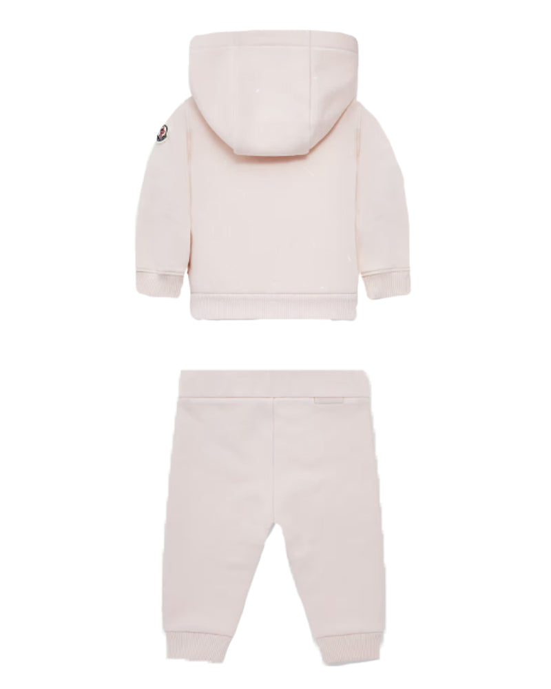 Baby Girls Pink Logo Tracksuit