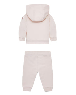 
  
    Moncler
  
    Enfant
  
 Baby Girls Pink Logo Tracksuit