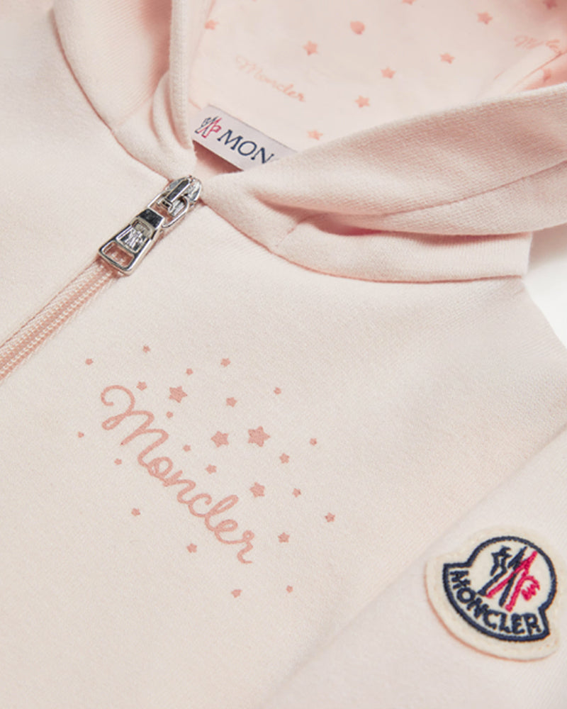 Baby Girls Pink Logo Tracksuit