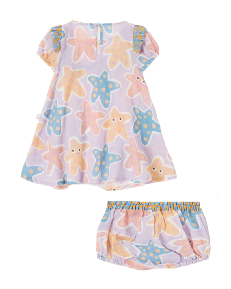 
  
    Stella
  
    Mccartney
  
    Kids
  
 Baby Girls Purple Starfish Dress