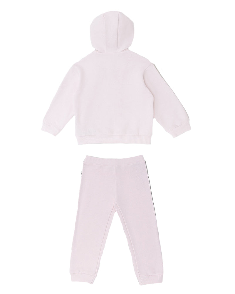 
  
    Balmain
  
 Baby Girls Pink Logo Tracksuit