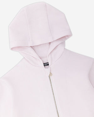 
  
    Balmain
  
 Baby Girls Pink Logo Tracksuit