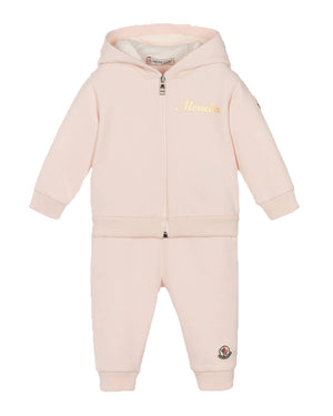 
  
    Moncler
  
    Enfant
  
 Baby Girls Pink Tracksuit