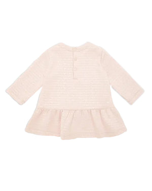 
  
    Emporio
  
    Armani
  
 Baby Girls Pink Logo Print Dress