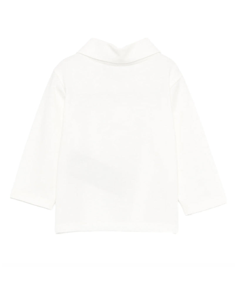 
  
    Balmain
  
 Baby Boys White Cotton Logo Polo