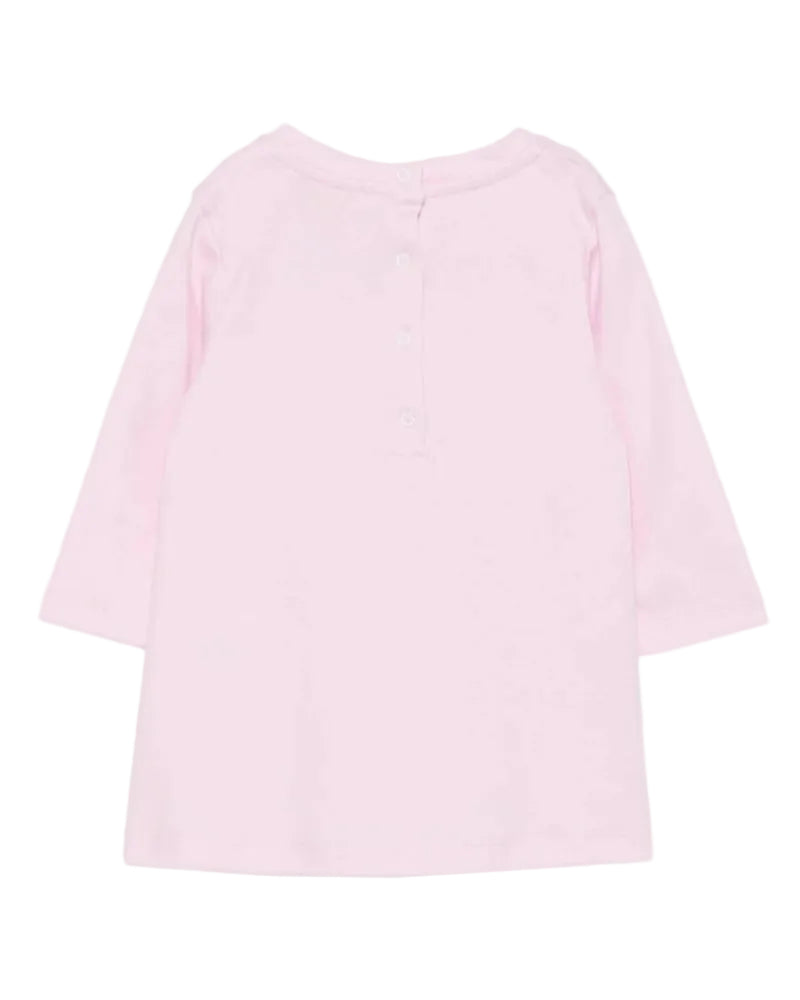 
  
    Emilio
  
    Pucci
  
 Baby Girls Pink Ruffle Jersey Dress