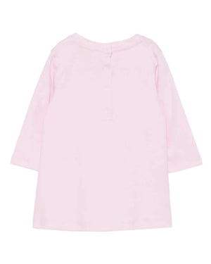 
  
    Emilio
  
    Pucci
  
 Baby Girls Pink Ruffle Jersey Dress