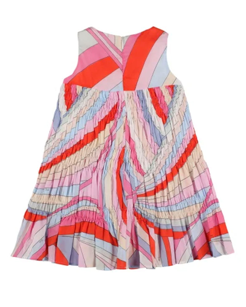 Girls Multi/Print Sleeveless Dress