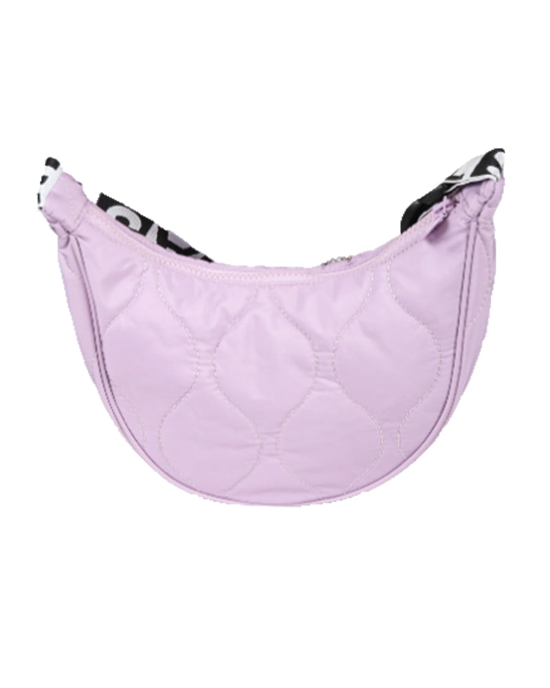 Girls Purple Quilted Shoulder Bag