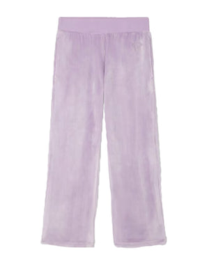 
  
    Versace
  
 Girls Purple Chenille Track Pants