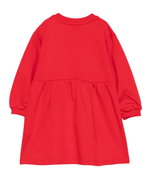 
  
    Moschino
  
 Baby Girls Red Bow Dress