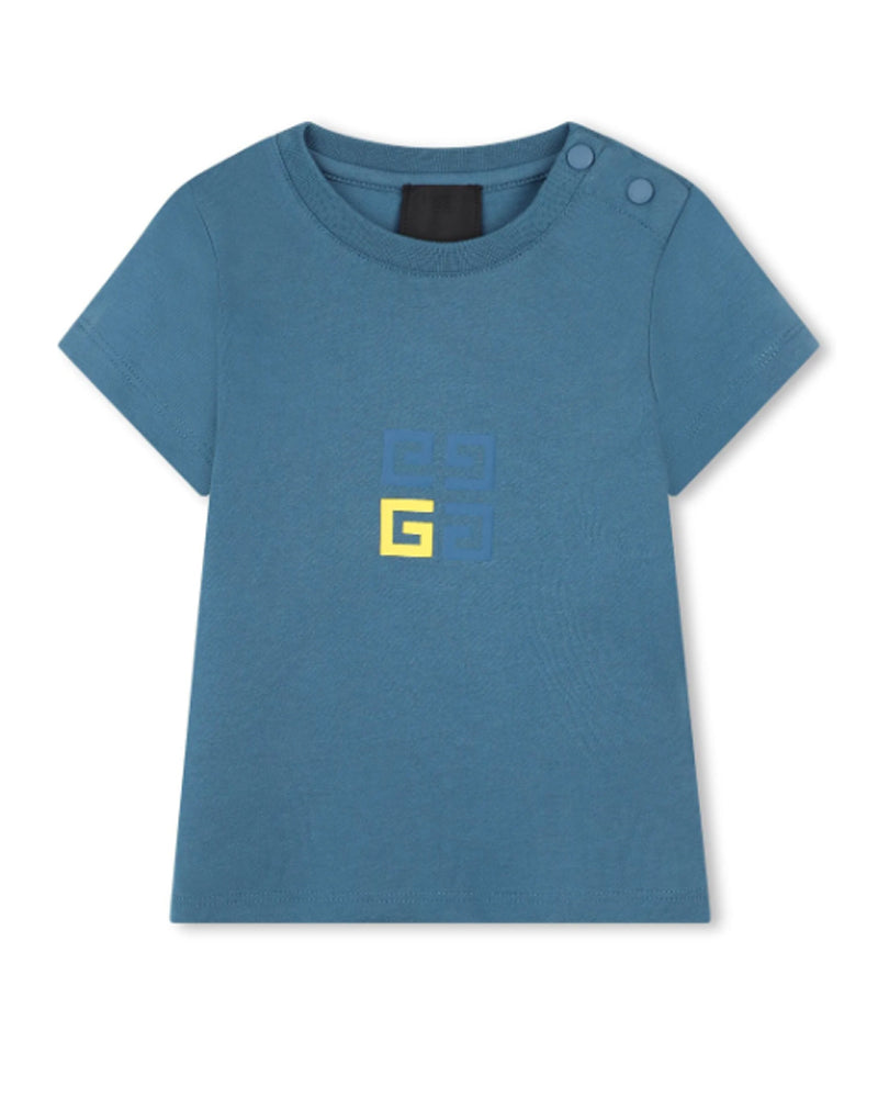 Baby Boys Blue 4G T-Shirt