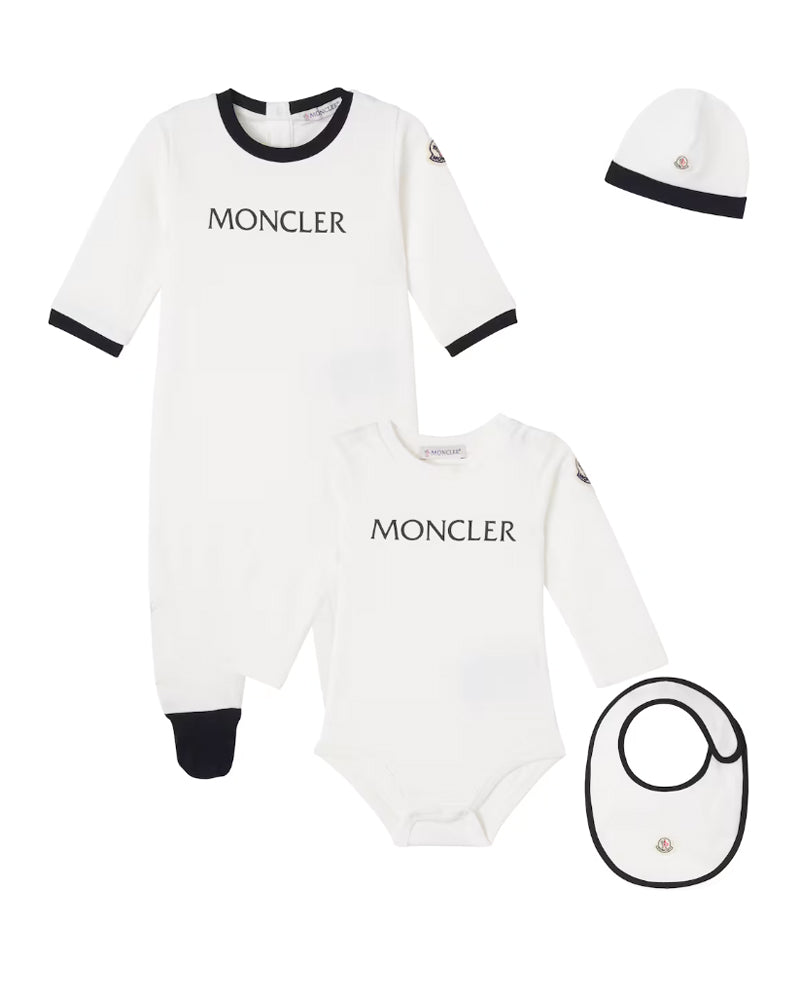 
  
    Moncler
  
    Enfant
  
 Baby White 4 Piece Gift Set