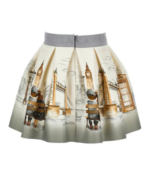 
  
    Monnalisa
  
 Girls Neoprene Skirt