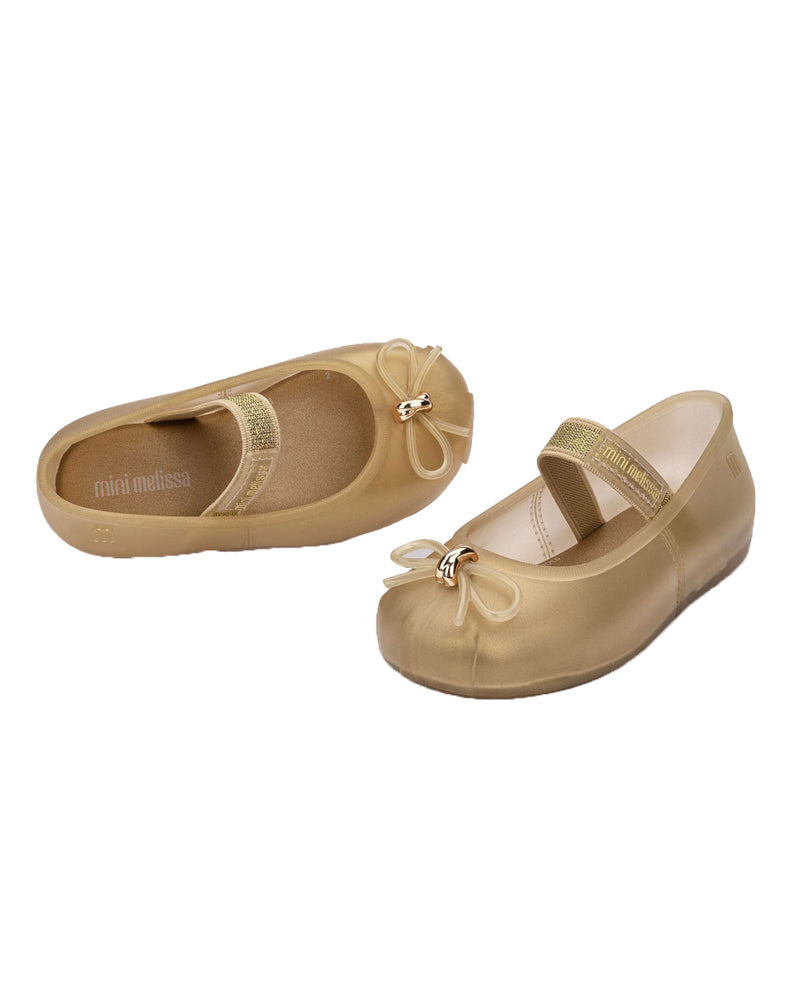 
  
    Mini
  
    Melissa
  
 Girls Gold Sophie Ballerina