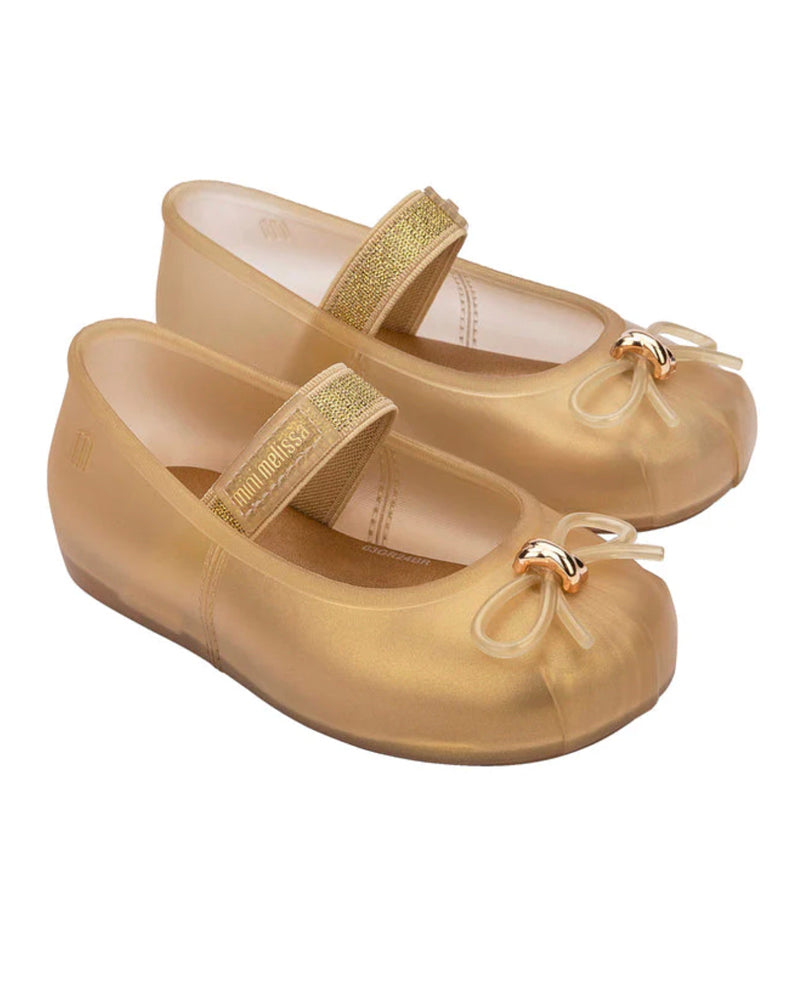 
  
    Mini
  
    Melissa
  
 Girls Gold Sophie Ballerina