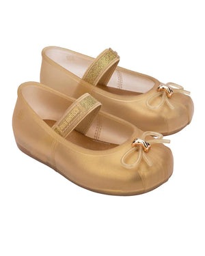 
  
    Mini
  
    Melissa
  
 Girls Gold Sophie Ballerina