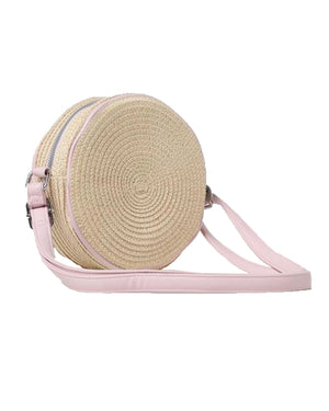 
  
    Stella
  
    Mccartney
  
    Kids
  
 Girls Beige Straw Logo Bag